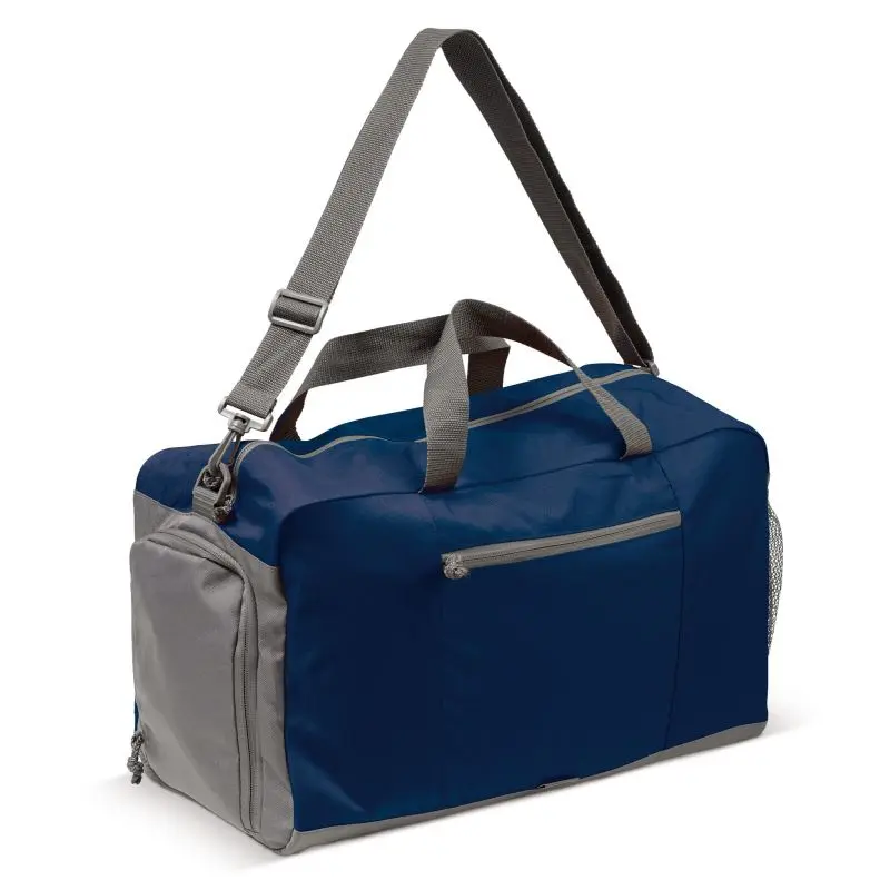 Dunkelblaue Sport-Reisetasche XL, Geräumig und Funktional für sportliche Aktivitäten und Reisen