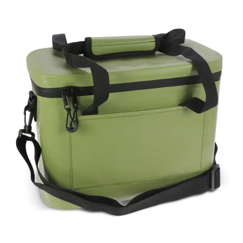 Wasserdichte Abenteuer-Kühlbox IPX4 – Olivgrün, Perfekt für Outdoor-Abenteuer