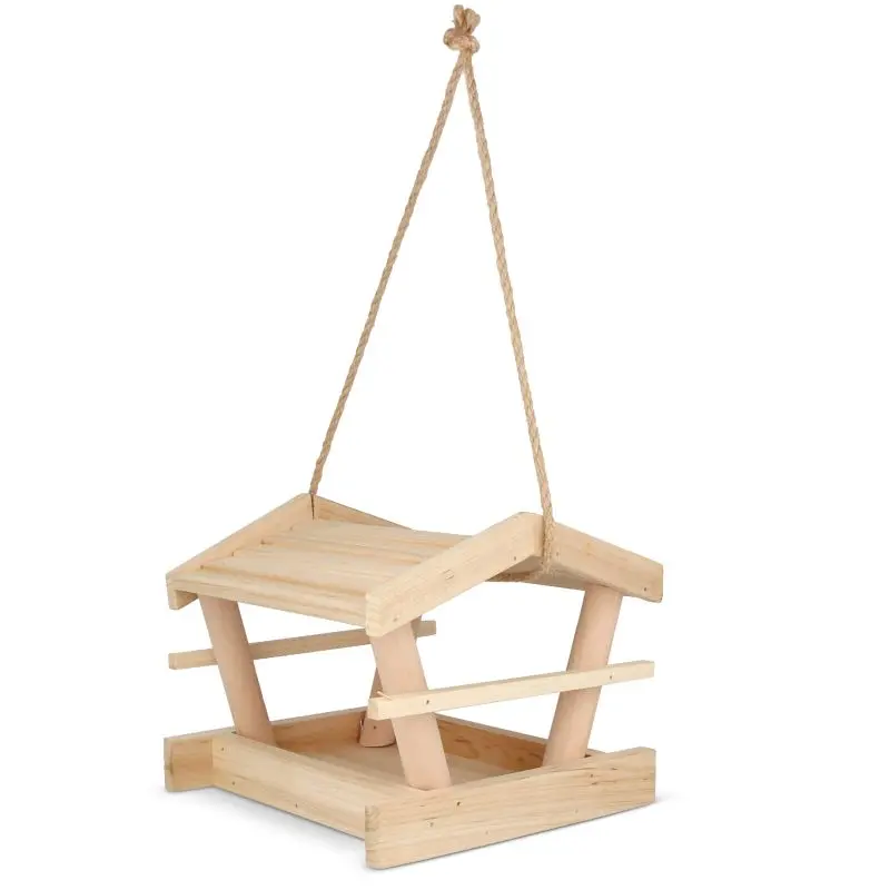 FSC-zertifiziertes Vogelfutterhaus aus Holz - Ökologisch & Stabil