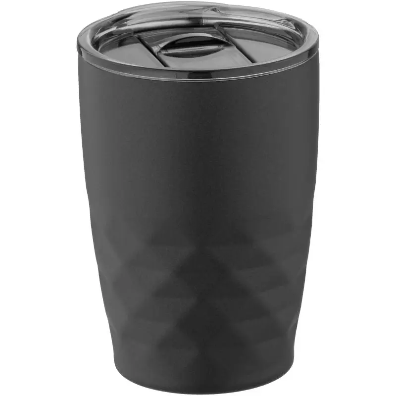 Geo 350 ml Isolierbecher aus Kupfer, doppelwandig - Schwarz