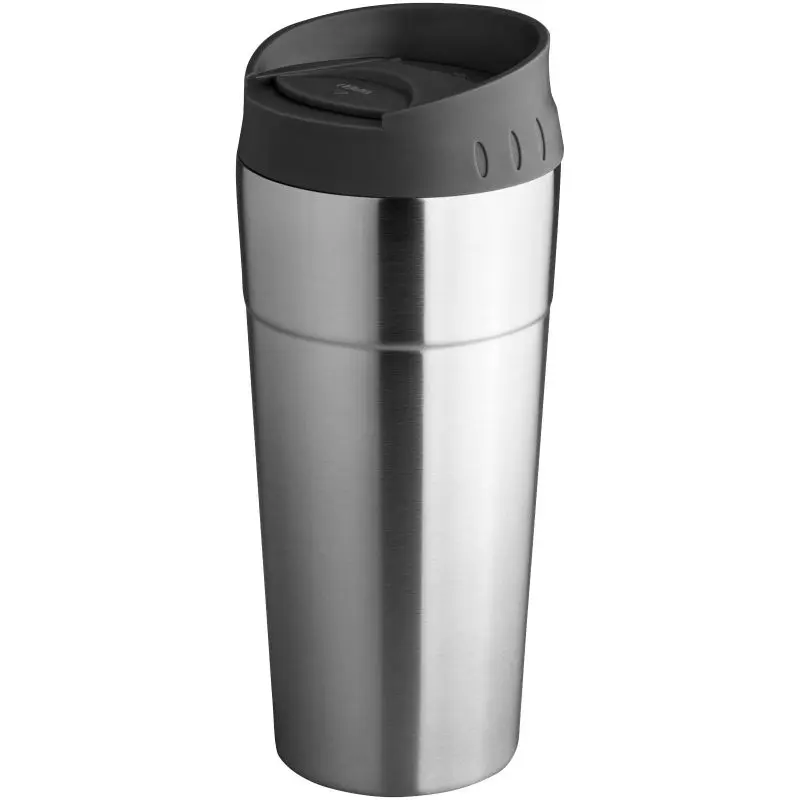 Zissou Isolierbecher 500 ml in Silber, Elegant & Effizient für Heißgetränke