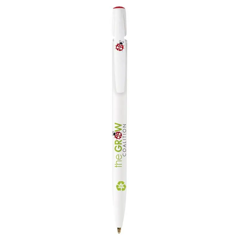 BIC Media Clic Eco Kugelschreiber - Umweltfreundlicher Werbe-Kuli für nachhaltiges Schreiben