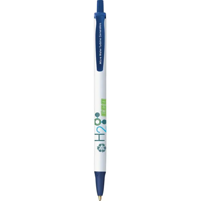 Ökologischer BIC Clic Stic Kugelschreiber aus recyceltem Material