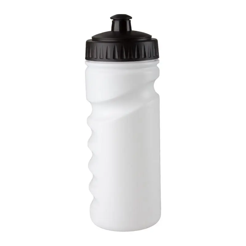 Iskan Sport-Wasserflasche, 500ml - Schlichtes Weiß