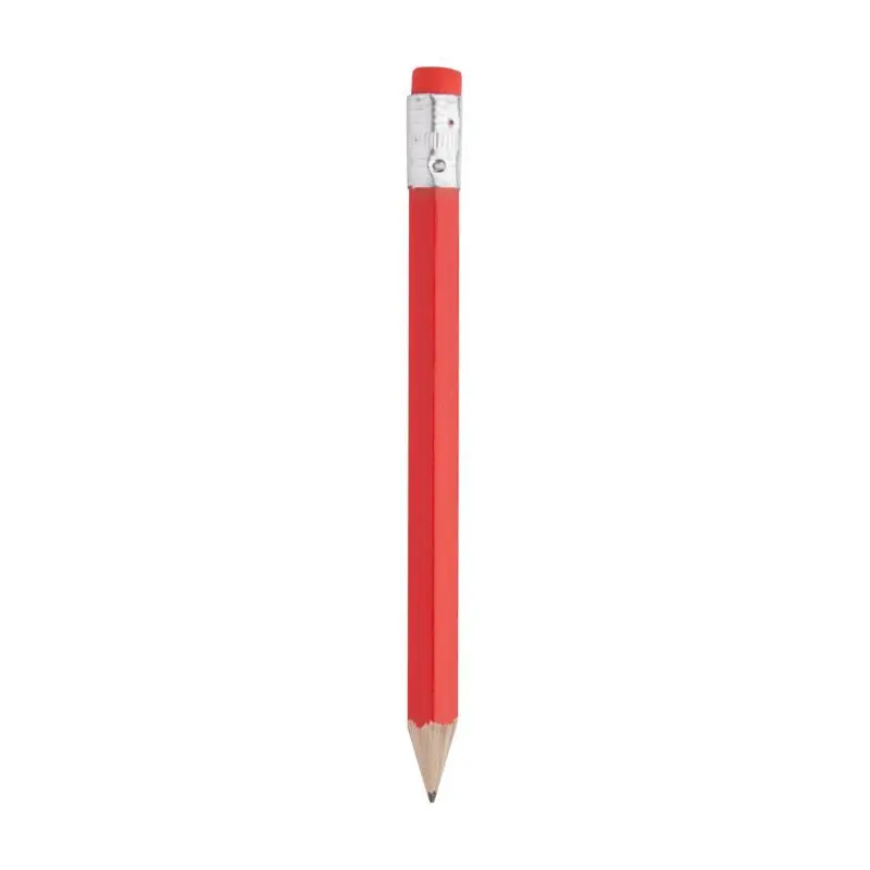 Minik Mini Bleistift in Rot - Kompakt & Ideal für Notizen unterwegs