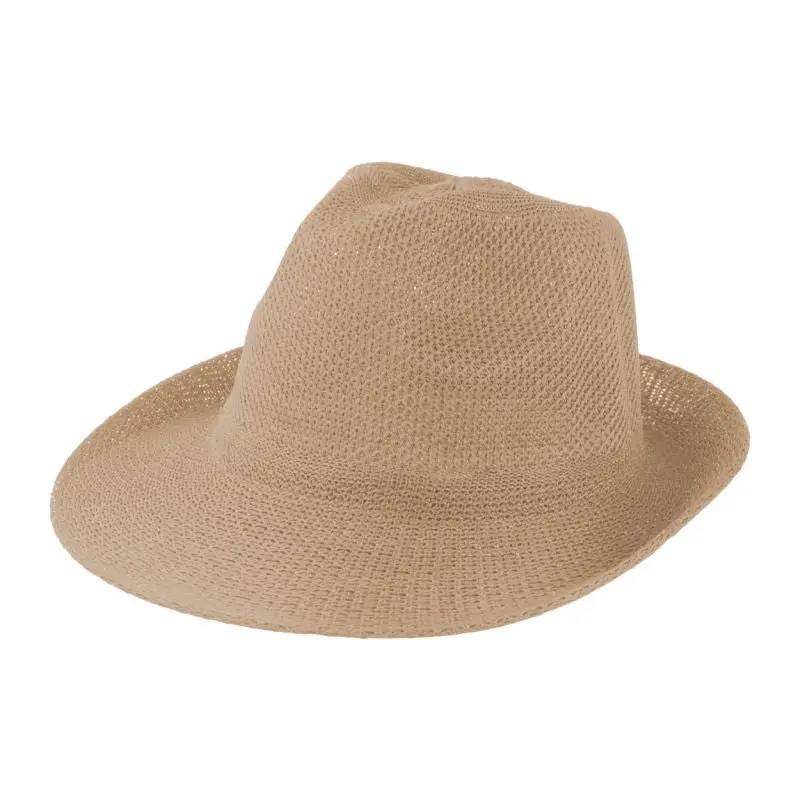 Timbu Strohhut in Beige - Eleganter, Luftiger Sommerhut