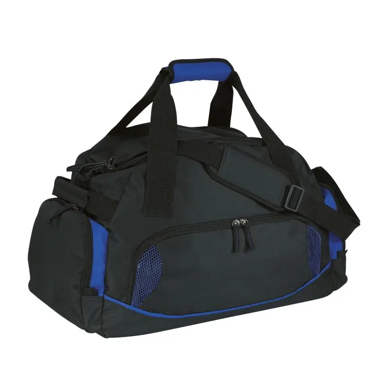 Sporttasche DOME - blau - schwarz, funktional und stilvoll, ideal für Fitness und Reisen