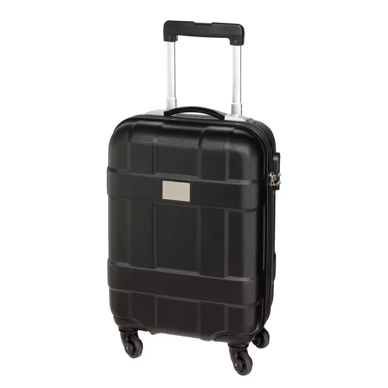 Reisetrolley MONZA Bordcase in elegantem Schwarz – optimal für Flugreisen