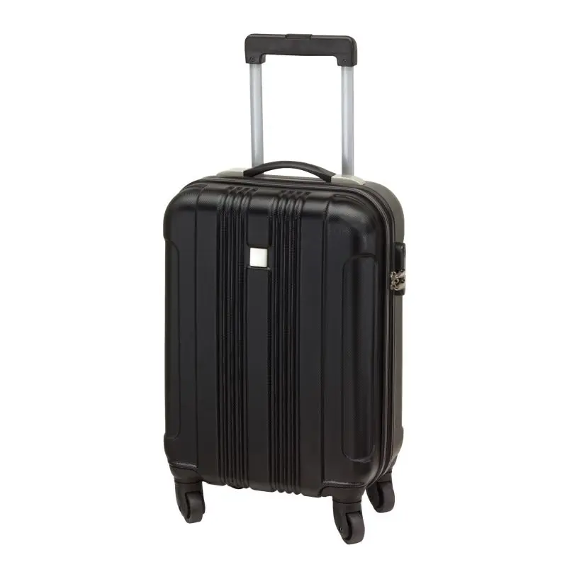 Elegantes Trolley-Bordcase VERONA - Stilvolles Handgepäck in Schwarz