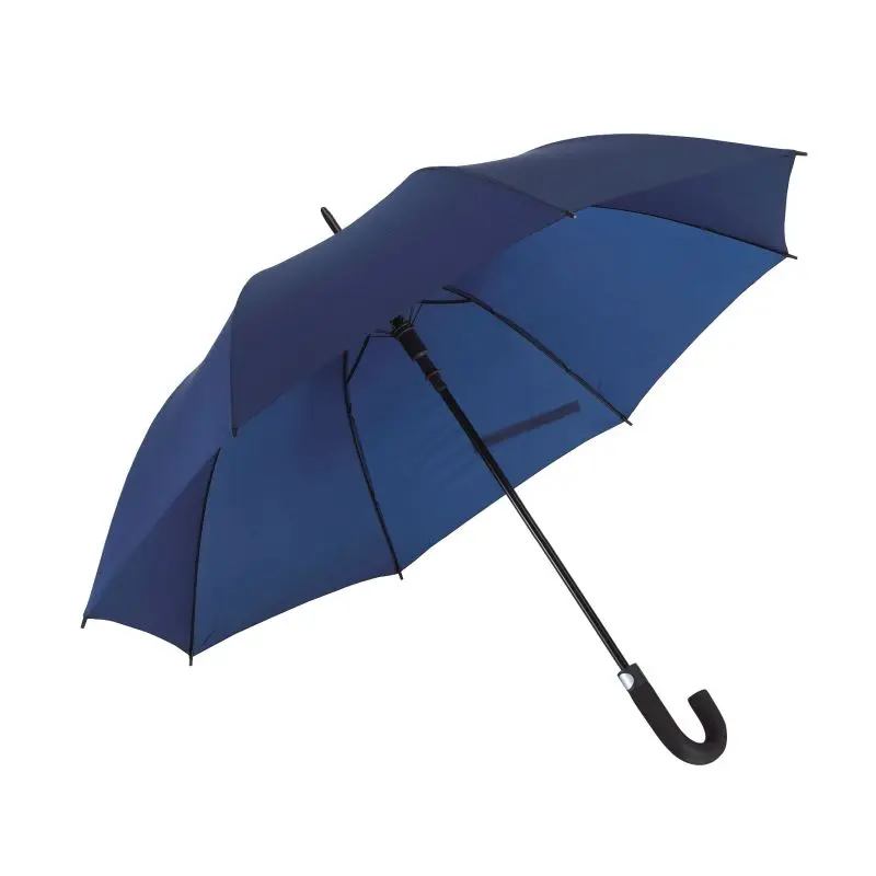 Automatik Golfschirm: SUBWAY - Windfest & Komfortabel - Marineblau