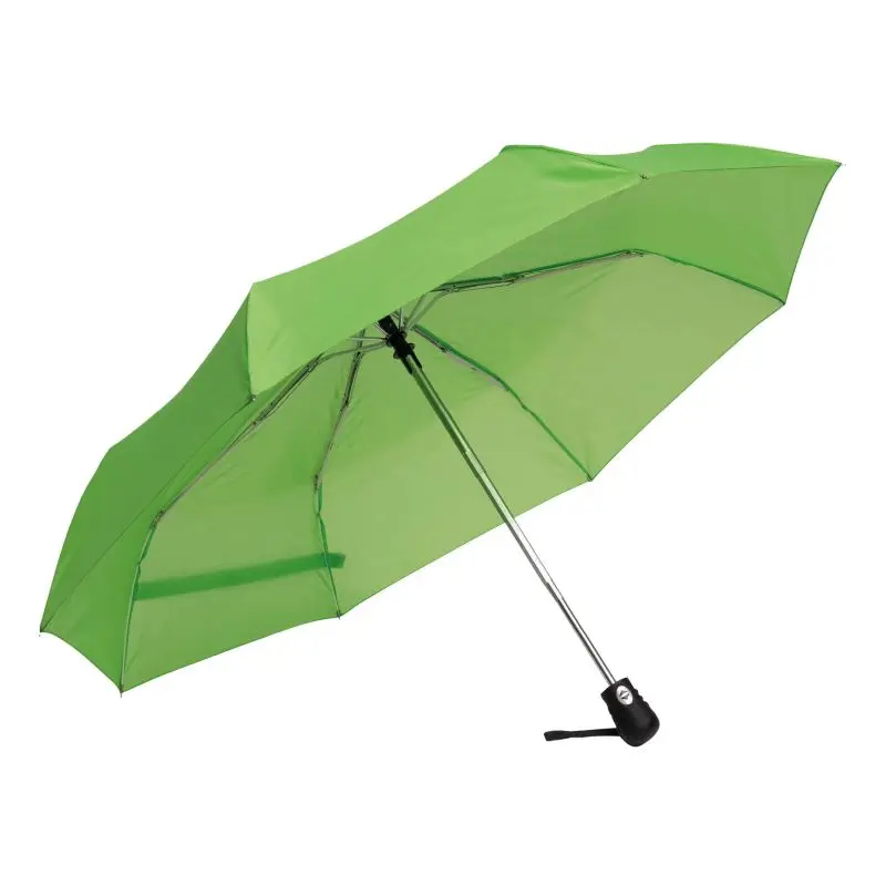 Windproof-Taschenschirm BORA in Hellgrün - Sicher & Stabil bei jedem Wetter
