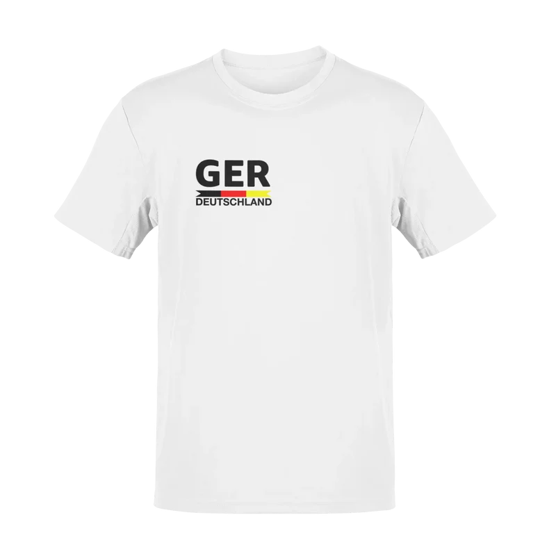 Deutschland Trikot schwarz EM 2024 - T-Shirt Herren & Damen - Germany Fußball - Fanartikel Europameisterschaft