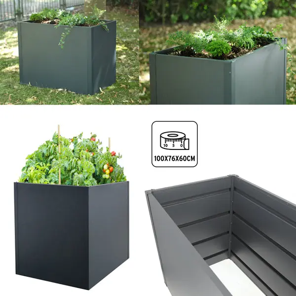 Hochbeet, Premium, 100cm - Hochwertiges, ergonomisches Gartenbeet