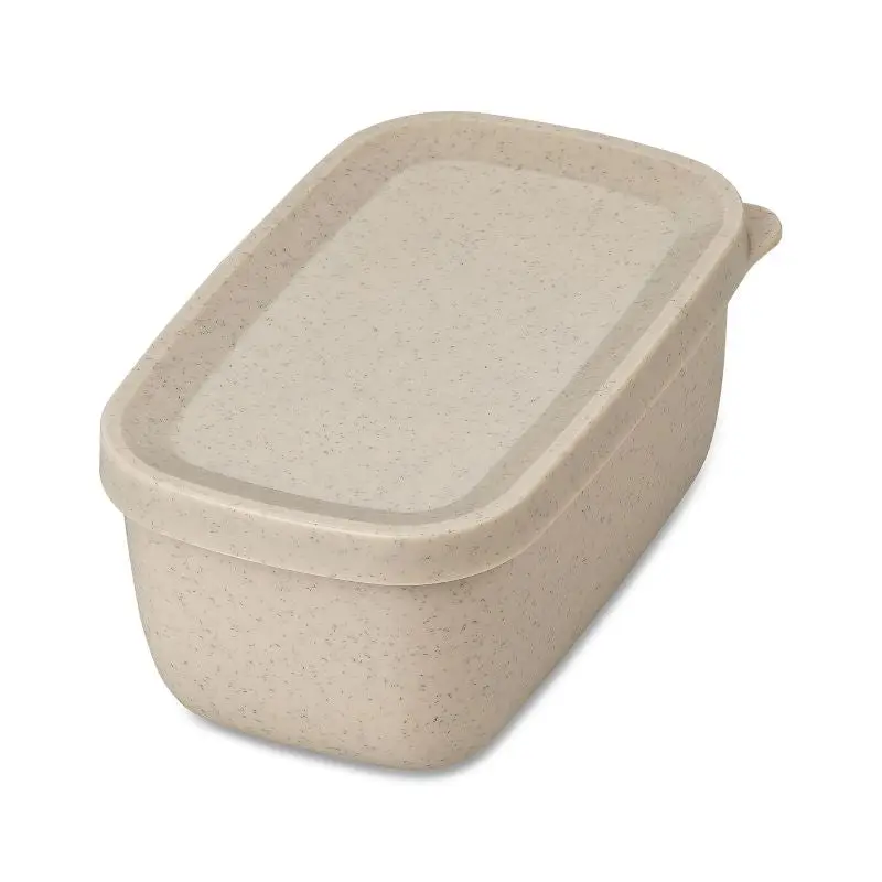 CANDY S Lunchbox auslaufsicher - Nature Desert Sand Praktisch & Umweltfreundlich Sichere Aufbewahrung