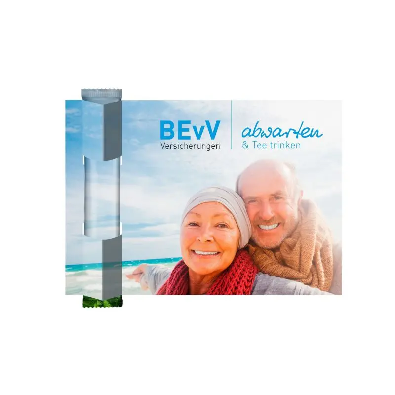 TeaFlyer XL mit TeaStick – Personalisierbar & Innovativ