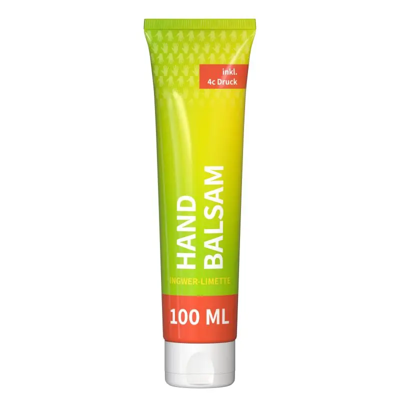 100 ml Tube - Ginger-Lime Hand Balm - Luxurious Fullbody Print