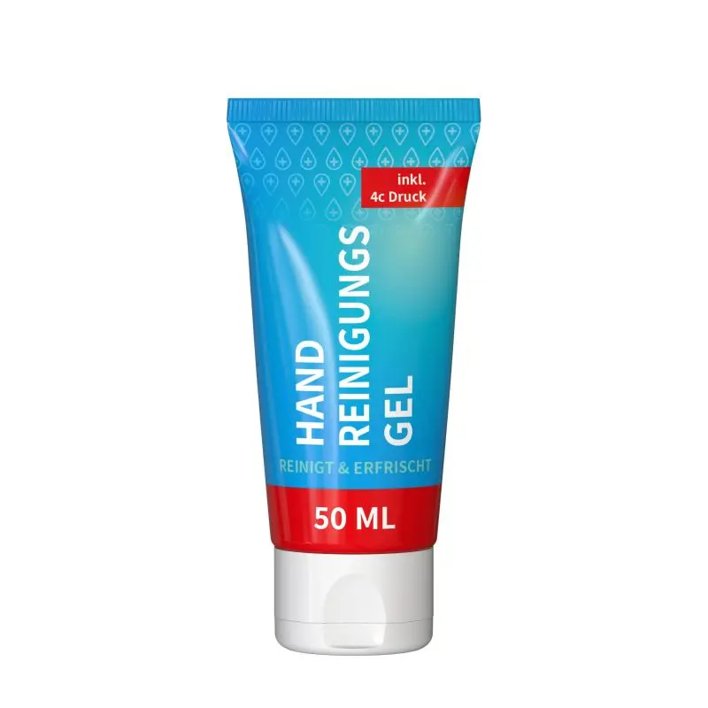 Alkohol Handreinigungsgel 50ml, antibakteriell, FullbodyPrint