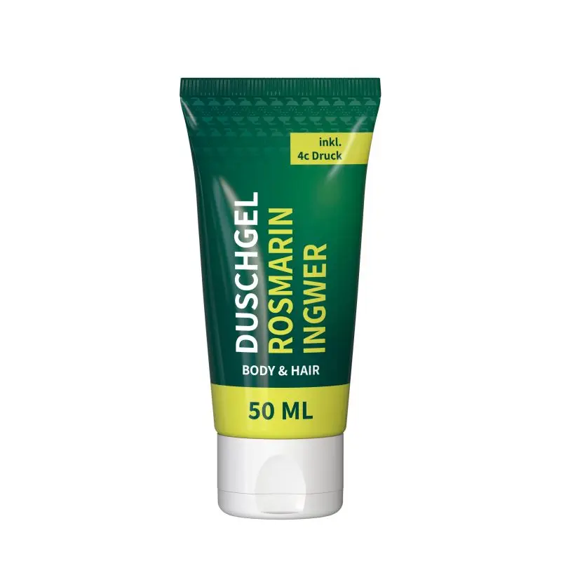 Rosmarin-Ingwer Duschgel 50ml, belebend, FullbodyPrint