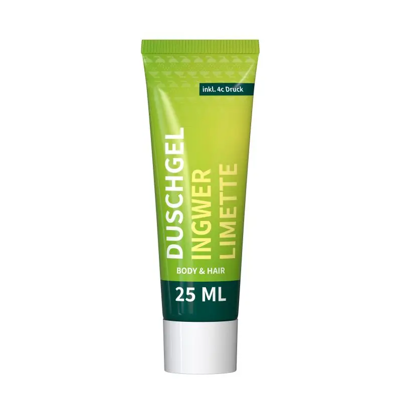 25ml Revitalisierendes Duschgel Ingwer-Limette, FullbodyPrint