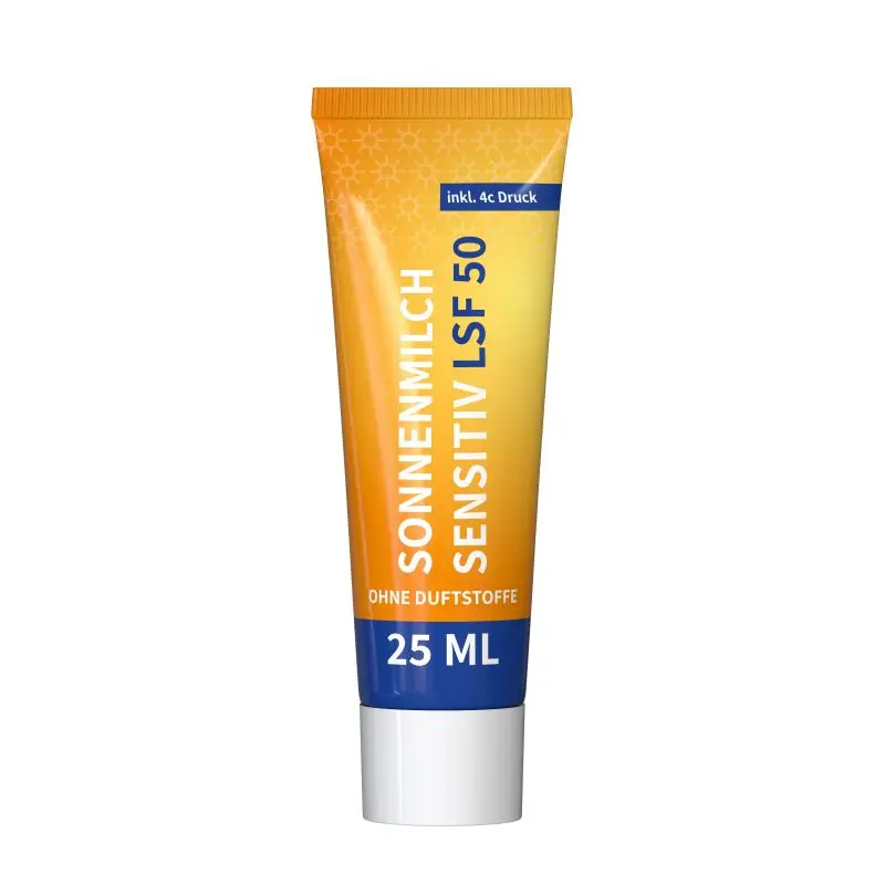 25ml Hochwirksame Sonnenmilch LSF 50 Sensitiv, FullbodyPrint