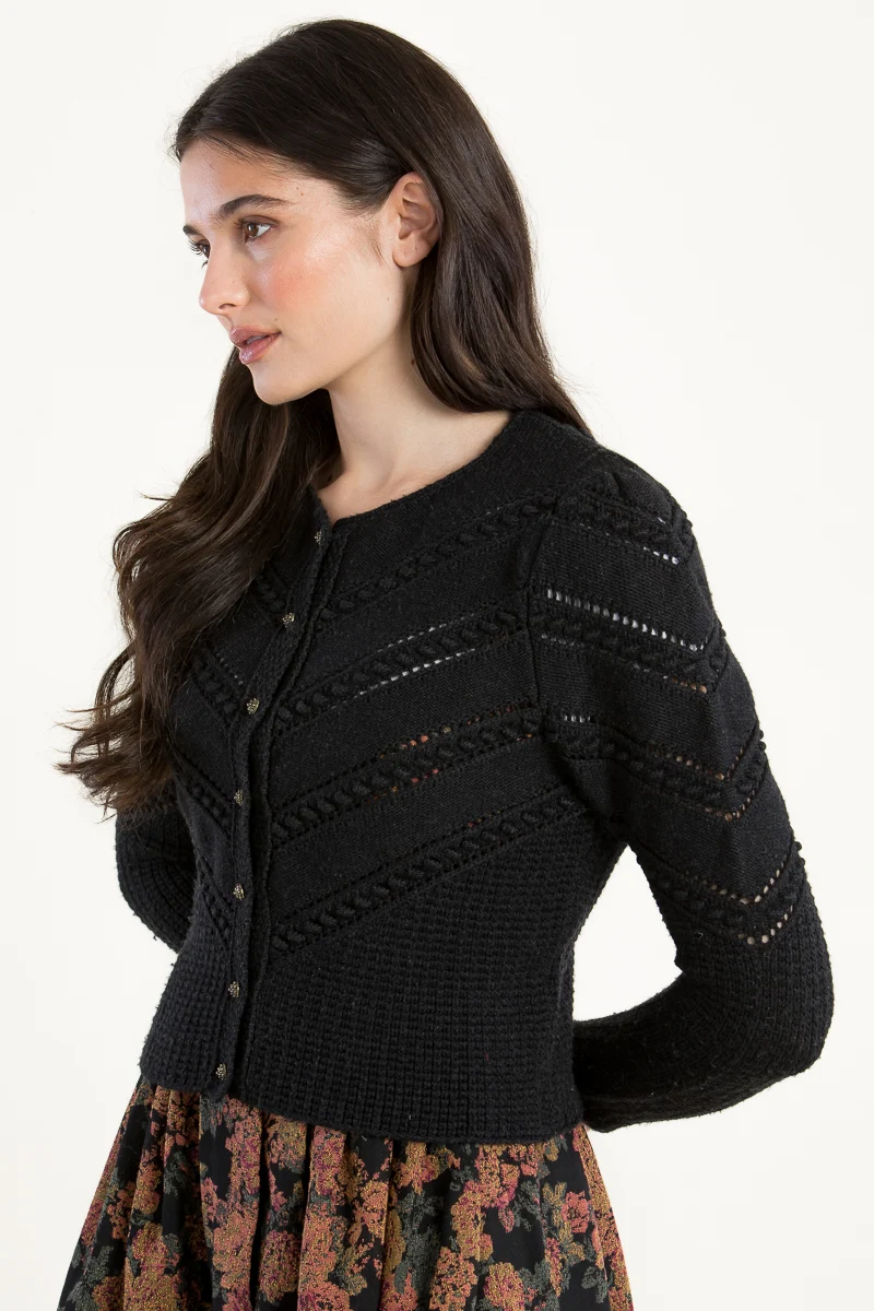 Gottseidank Strickjacke Ophelia lakritz