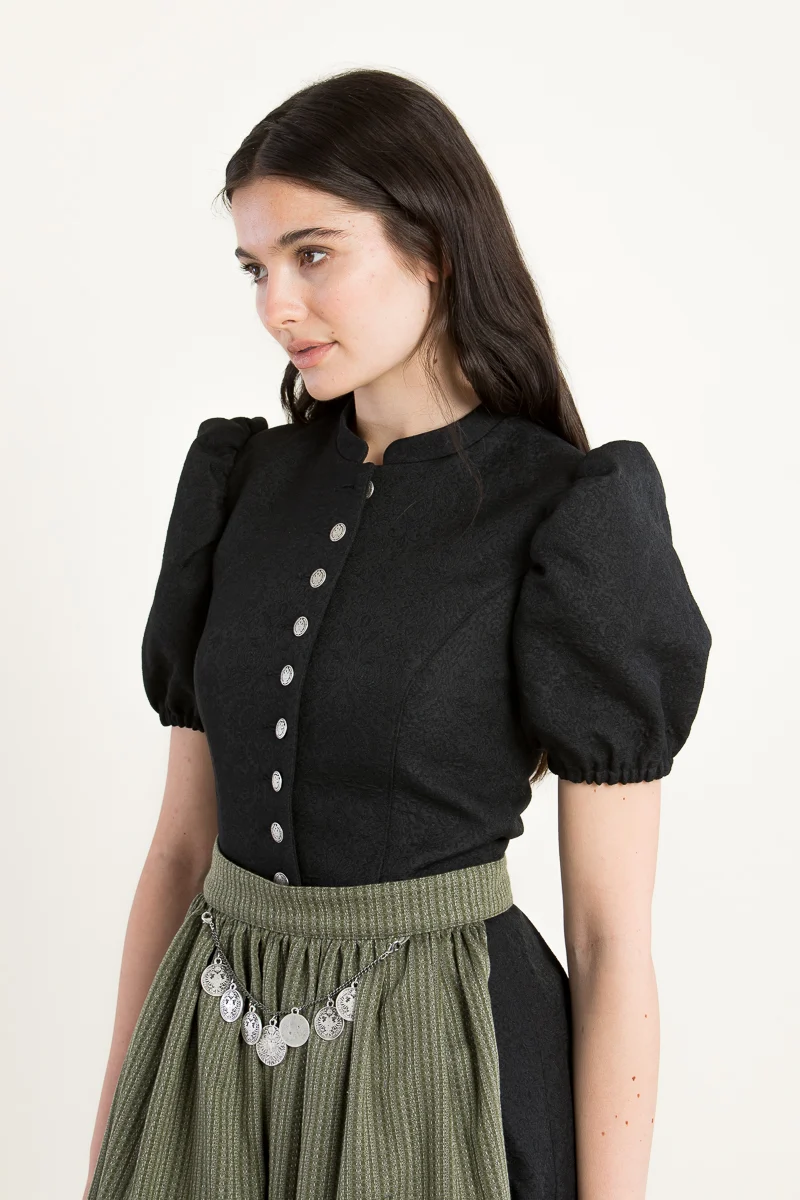 Almliebe Dirndl Therese schwarz