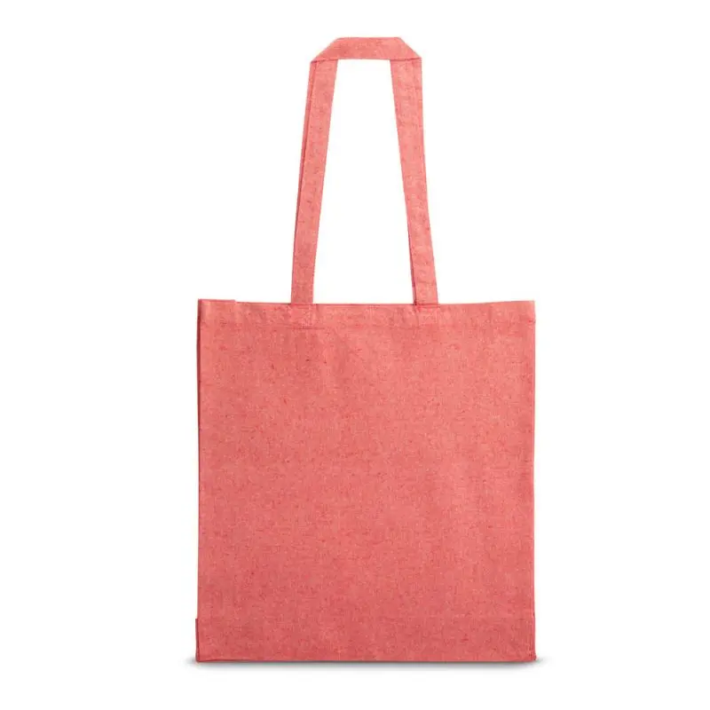 Rote MARACAY Tragetasche aus recycelter Baumwolle (140 g/m²) – umweltfreundlich, stilvoll, robust