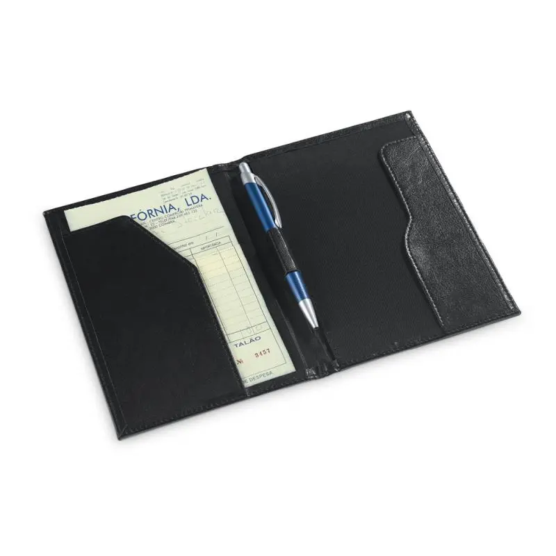 TRUFFLE Rechnungsmappe aus PU - schwarz - Organizer, Dokumentenmappe