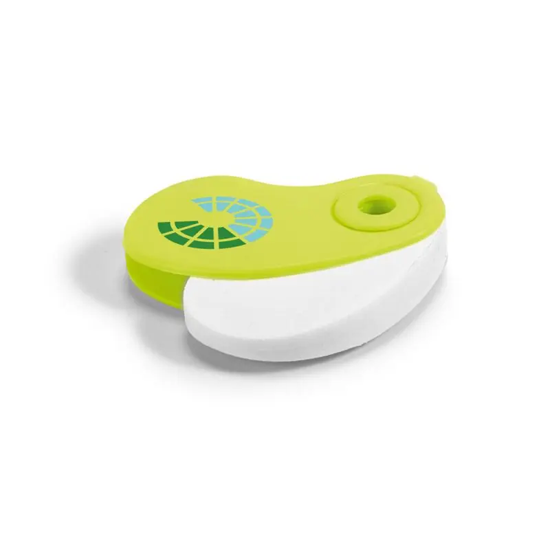 SIZA Hellgrüner Radiergummi mit Schutzhülle: Effizient, Sauber, Langlebig – Perfekt für Schüler