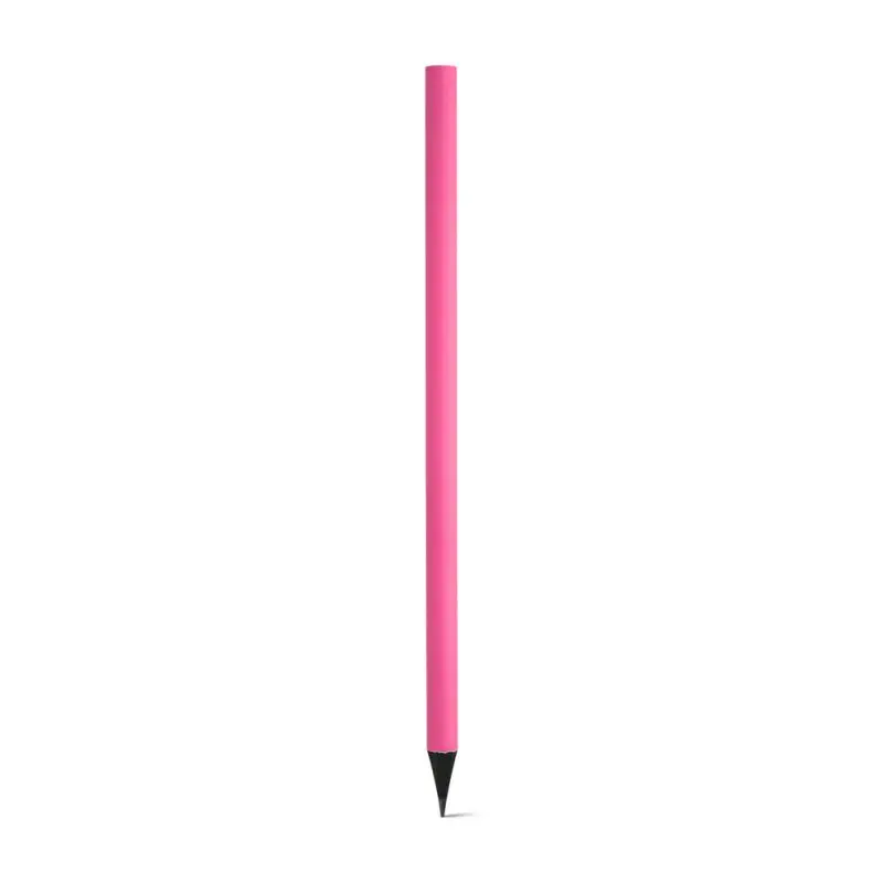 Holz-Bleistift in leuchtendem Rosa: Fluoreszierender Bleistift für auffälliges Schreiben und Zeichnen
