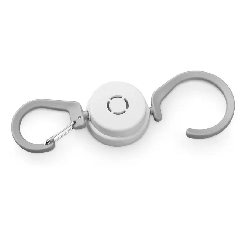 Weißer OREN Sicherheits-Karabiner – Robust & Vielseitig