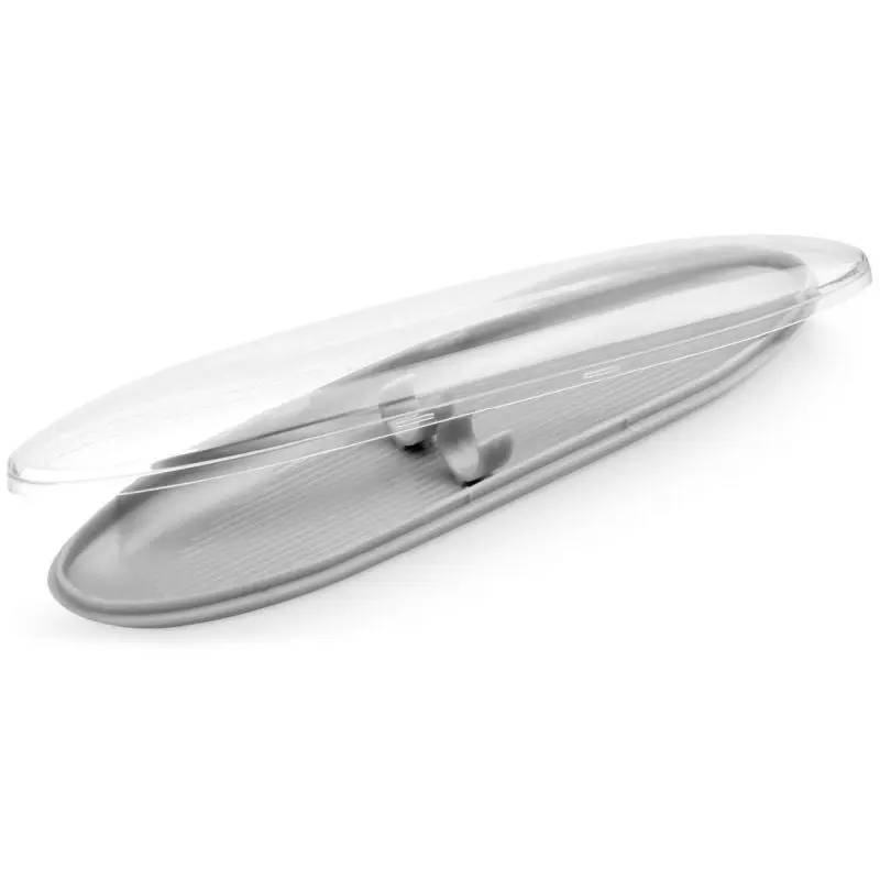 Elegantes ADOLIA Case für zwei Stifte - lichtgraues Etui für Kugelschreiber, stilvoll und hochwertigIA Case für zwei Stifte - lichtgraues Etui für Kugelschreiber, stil
