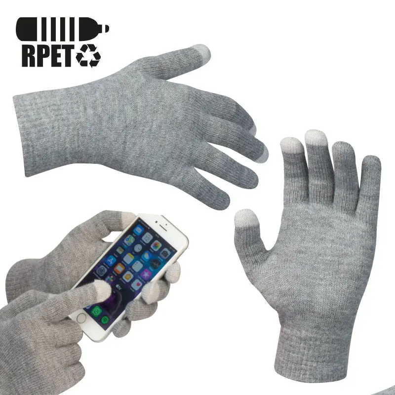 Touchfingers Handschuhe - Silbergrau: Praktische Accessoires für einfache Smartphone-Bedienung