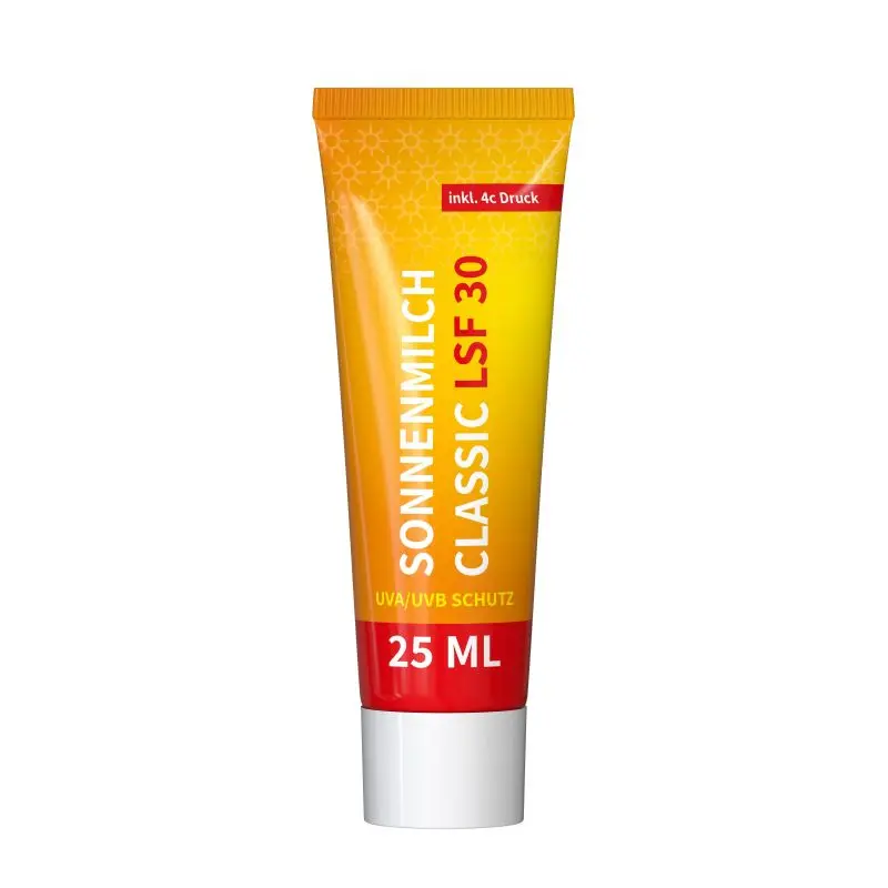 25ml Sonnenmilch LSF 30 - Zuverlässiger Sonnenschutz, FullbodyPrint
