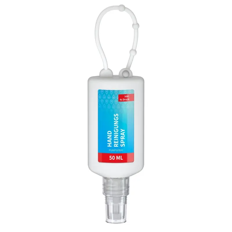 50 ml Kühles Handdesinfektionsspray - Body Label - Frost Look
