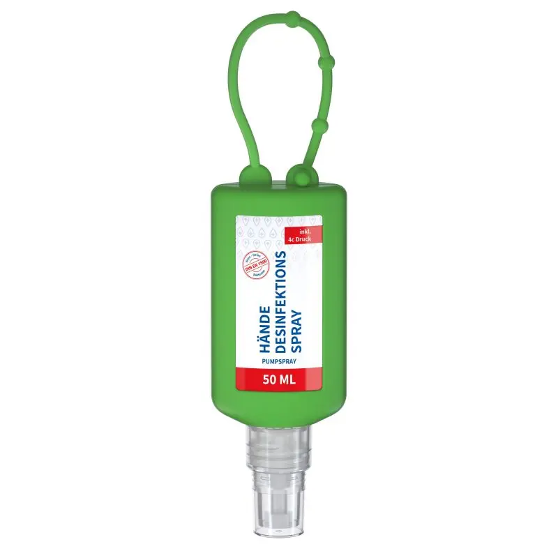 Grünes Label Bumper Hand-Desinfektionsspray 50ml, DIN EN 1500