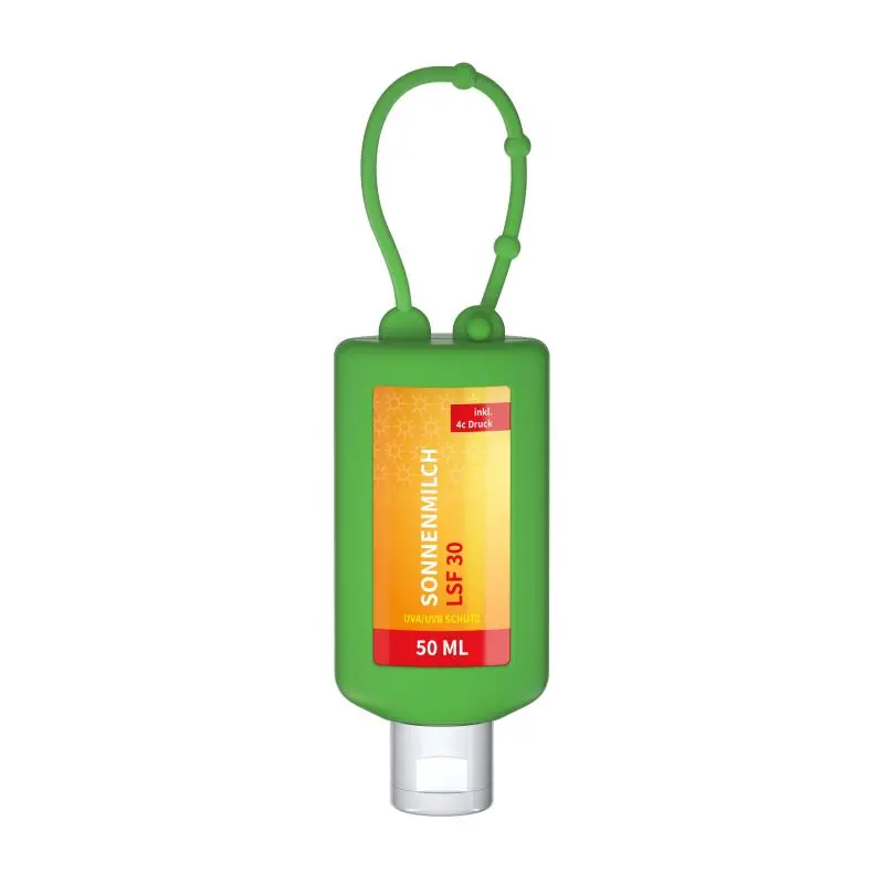 Sonnencreme 50 ml, Körperschutz LSF 30, umweltfreundliche Verpackung, grün