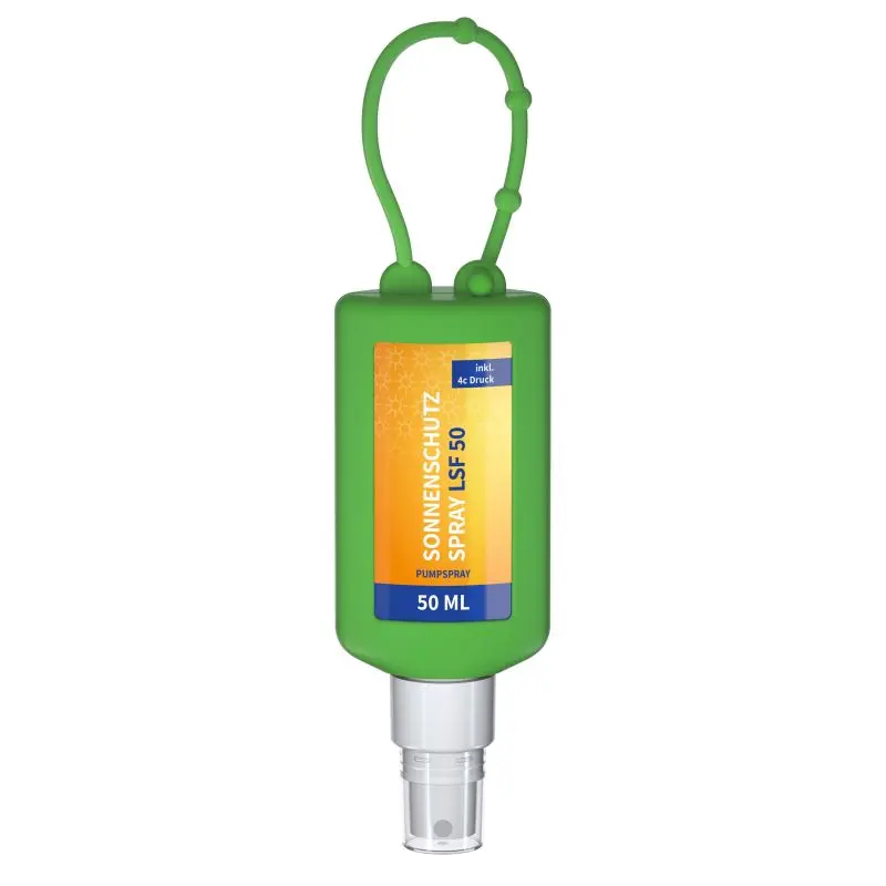 Grünes Sonnenschutzspray 50 ml, LSF 30, Bio-Verpackung