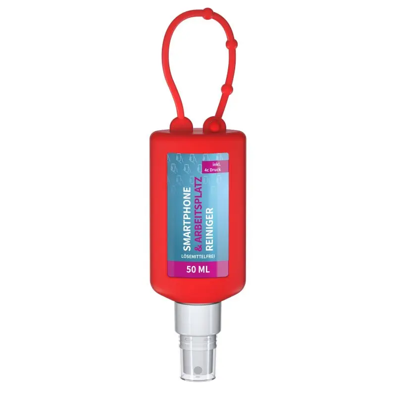Titel: 50ml Bumper - Handy- & Arbeitsplatzreiniger - Rotes Etikett - Elektronik-Desinfektionsmittel
