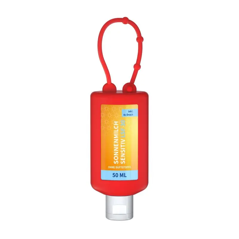 Sonnenschutz Bumper Sensitive 50ml, LSF 30, Schutzlotion, rot