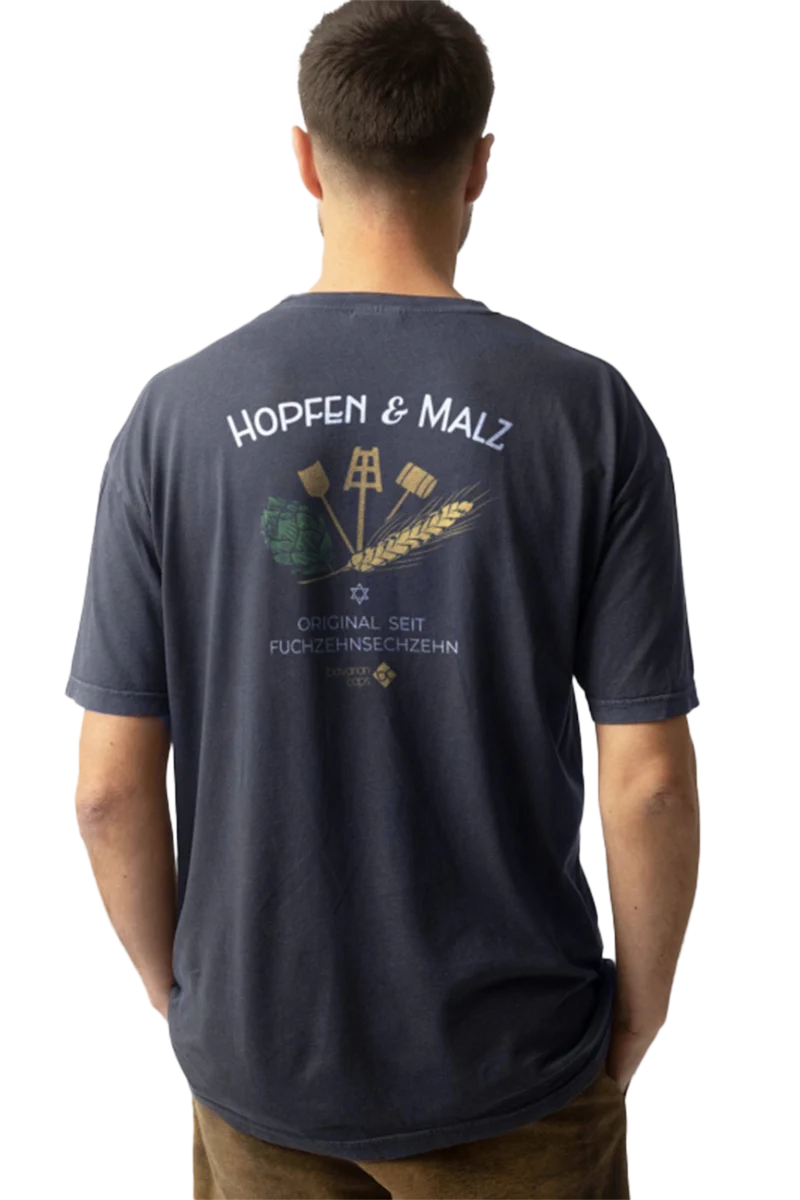 Herren T-Shirt 'Hopfen&Malz'