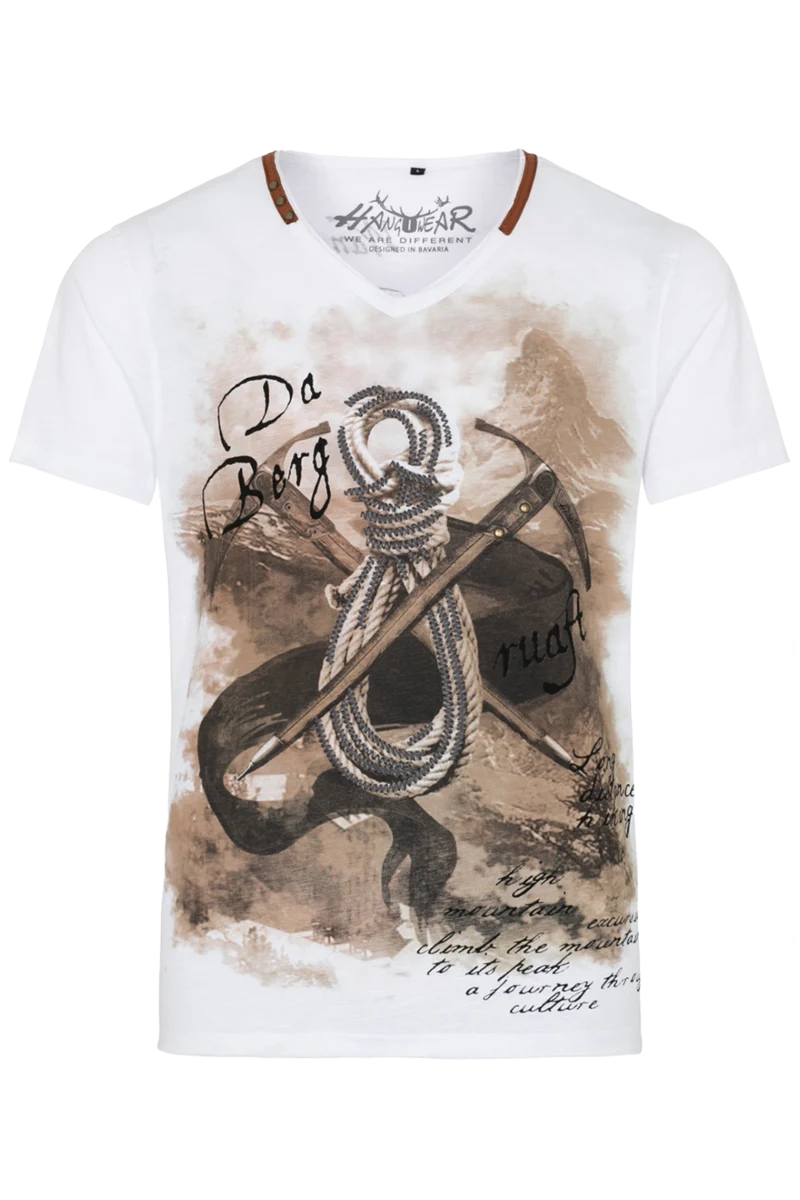 Herren T-Shirt 'Da Berg ruaft'