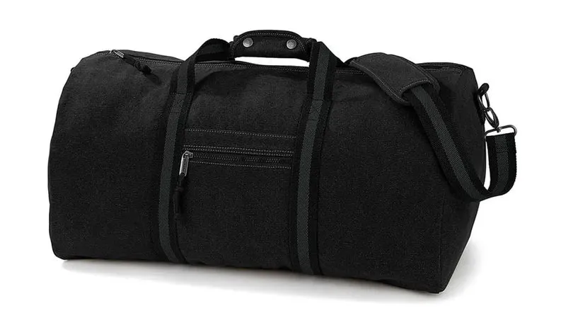 Klassische Canvas Reisetasche