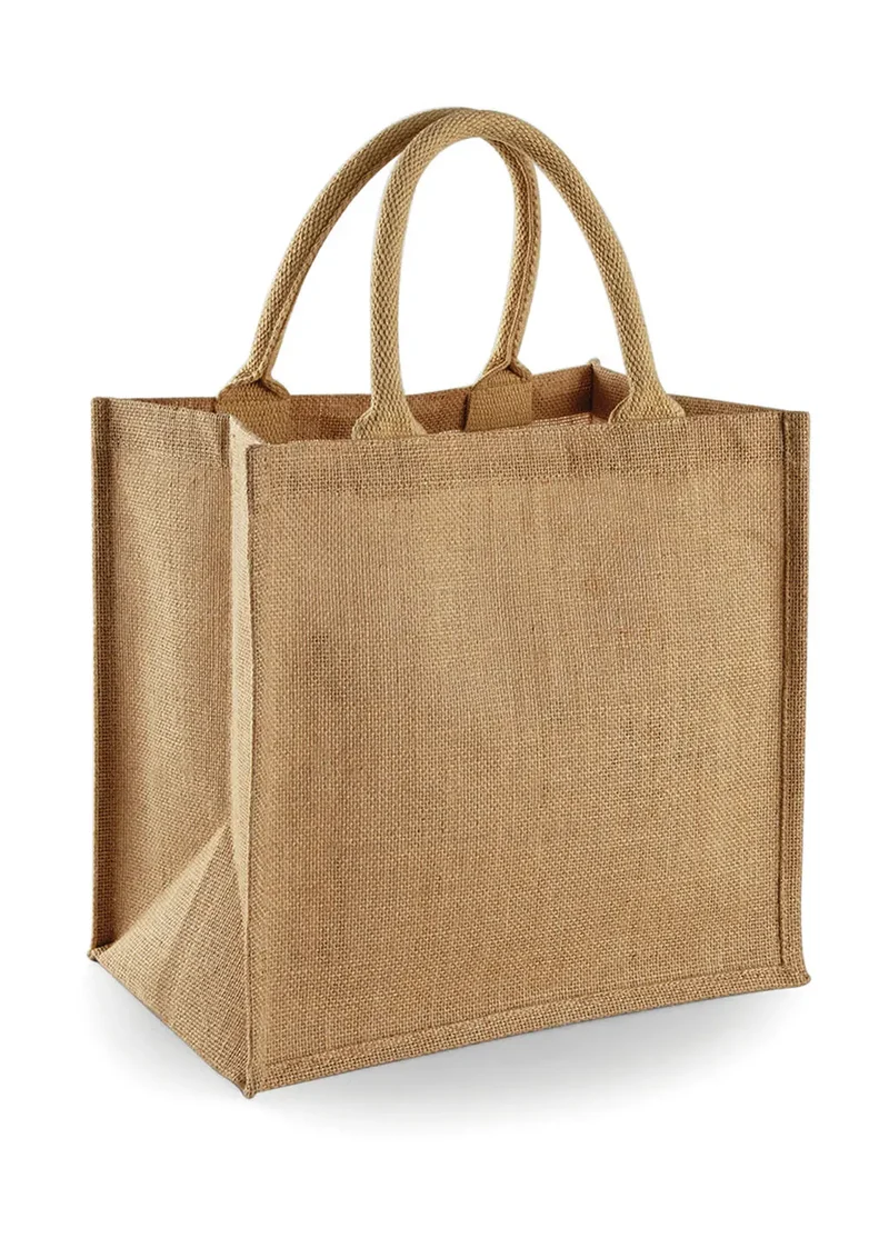 Jute Midi Einkaufstasche