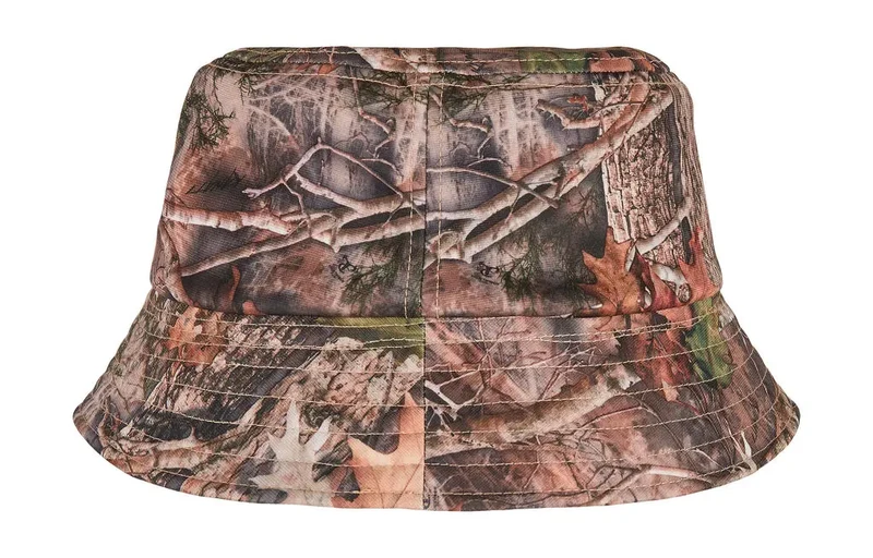 Wendbarer Sherpa Camouflage Bucket Hat mit Real Tree Muster