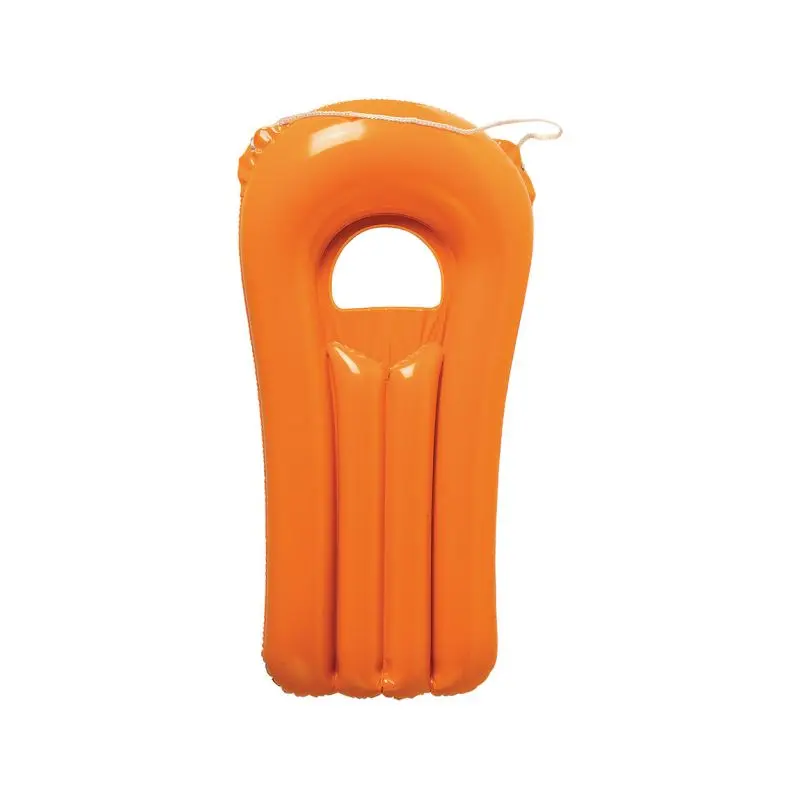 Wave Strandmatratze - Orange Aufblasbare Liege für Strand und Pool