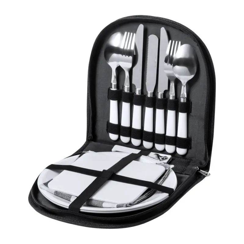 RPET Tilken Picknickset in Grau – Nachhaltig & Modern