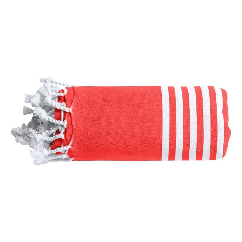 Vedant Bath Towel - Tiefes Rubinrot - Luxuriöses und saugfähiges Badetuch