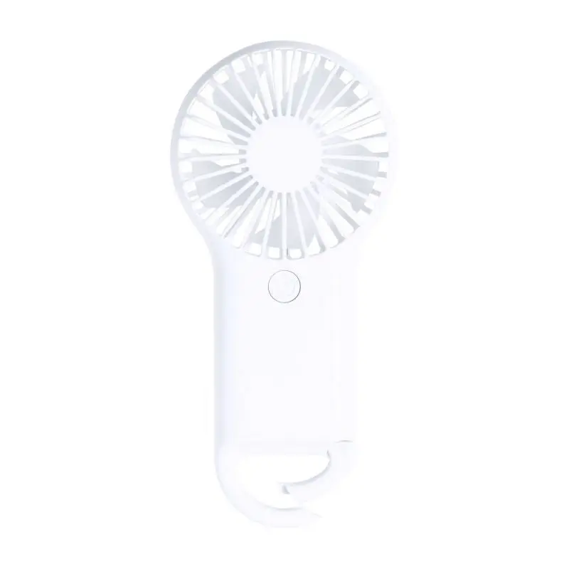 Dayane Handlicher Elektroventilator, Tragbar und Kompakt, Farbe Weiß, Ideal für Unterwegs