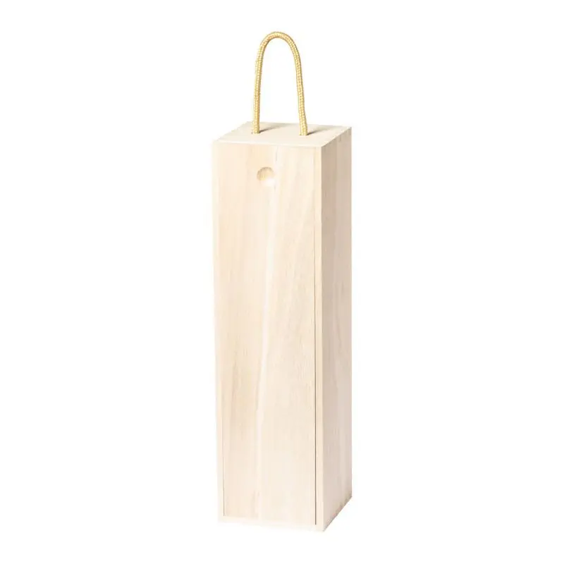Grimbur Wein-Geschenktasche – Natürliches Design für stilvolle Präsentation
